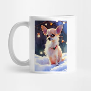 Watercolor chihuahua Mug